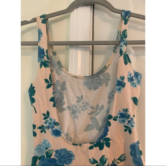 American Apparel Low Cut Back Floral Dress - Picture 3 of 6